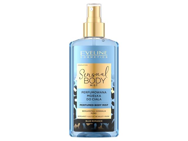 EVELINE COSMETICS SENSUAL BODY MIST Perfumowana Mgiełka do ciała Blue Romance interakcje ulotka mgiełka - 150 ml