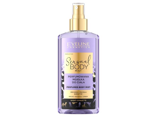 EVELINE COSMETICS SENSUAL BODY MIST Perfumowana Mgiełka do ciała Night Coquette interakcje ulotka mgiełka - 150 ml