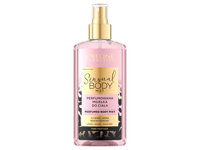 EVELINE COSMETICS SENSUAL BODY MIST Perfumowana Mgiełka do ciała Pink Panther interakcje ulotka mgiełka - 150 ml