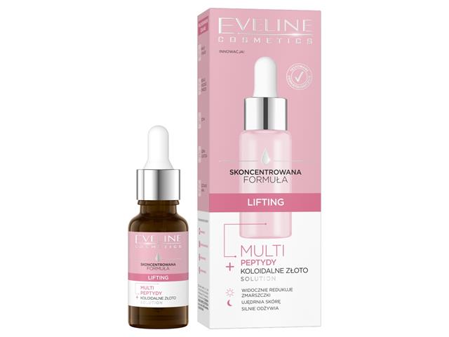 EVELINE COSMETICS SKONCENTROWANA FORMUŁA Serum Lifting interakcje ulotka serum  18 ml