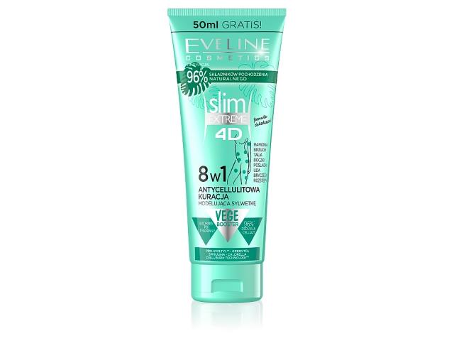 Eveline Cosmetics Slim Extreme 4d 8w1 interakcje ulotka kuracja  250 ml