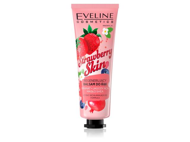 EVELINE COSMETICS STRAWBERRY SKIN Regenerujący Balsam do rąk interakcje ulotka balsam  50 ml