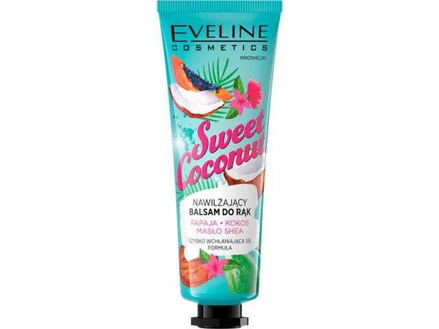 EVELINE COSMETICS SWEET COCONUT Nawilżający Balsam do rąk interakcje ulotka balsam - 50 ml