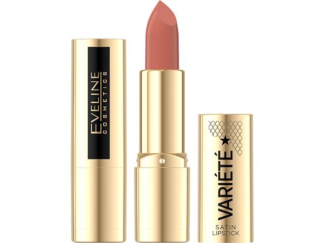 EVELINE COSMETICS VARIETE SATIN LIPSTICK Pomadka nr 03 interakcje ulotka   1 szt.