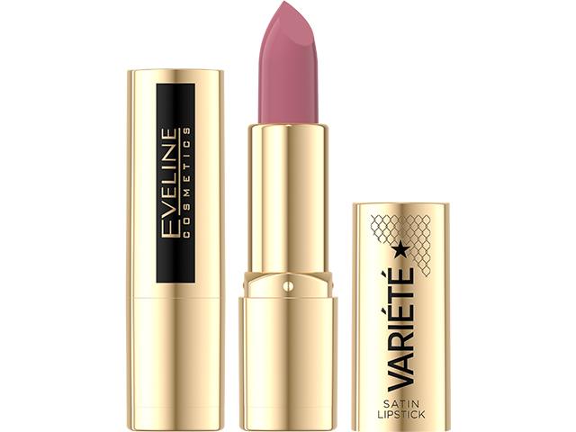 EVELINE COSMETICS VARIETE SATIN LIPSTICK Pomadka nr 05 interakcje ulotka pomadka do ust - 1 szt.
