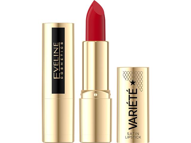 EVELINE COSMETICS VARIETE SATIN LIPSTICK Pomadka nr 06 interakcje ulotka   1 szt.