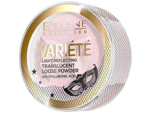 EVELINE COSMETICS VARIETE Transparentny Sypki Puder interakcje ulotka puder - 6 g