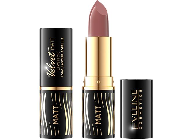 EVELINE COSMETICS VELVET MATT Pomadka do ust nr 507 interakcje ulotka pomadka do ust - 1 szt.