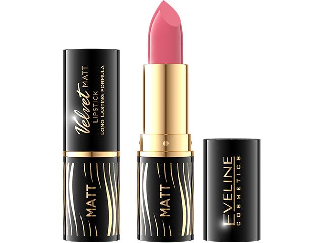 EVELINE COSMETICS VELVET MATT Pomadka do ust nr 511 interakcje ulotka pomadka do ust - 1 szt.