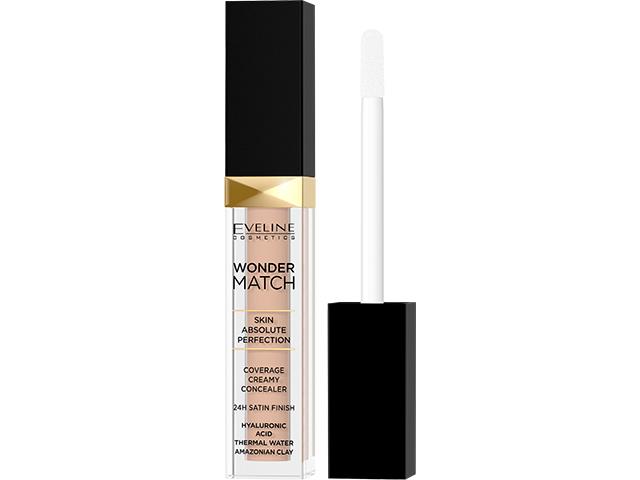 EVELINE COSMETICS WONDER MATCH Korektor kryjący nr 15 Natural interakcje ulotka korektor - 7 ml