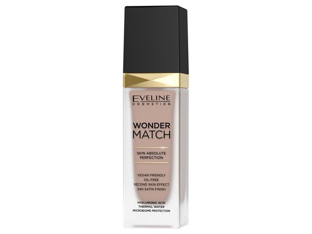 EVELINE COSMETICS WONDER MATCH Luksusowy Podkład do twarzy nr 45 Honey interakcje ulotka podkład do twarzy - 30 ml