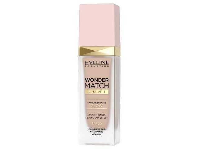 EVELINE COSMETICS WONDER MATCH LUMI Luksusowy Podkład rozświetlający do twarzy nr 15 Natural Neutral interakcje ulotka podkład do twarzy - 30 ml