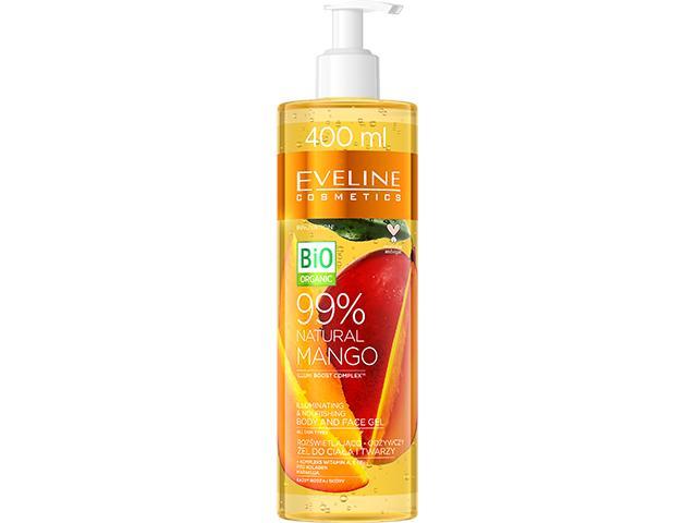 Eveline Cosmetics Żel do ciała i twarzy 99% natural multifunkcyjny aloe vera interakcje ulotka żel  400 ml