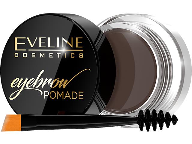 EVELINE COSMETUCS EYEBROW POMADE Pomada do brwi Soft Brown interakcje ulotka pomada - 1 szt.