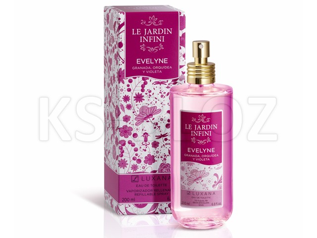 Evelyne EAU DE TOILETTE Spray interakcje ulotka spray - 200 ml