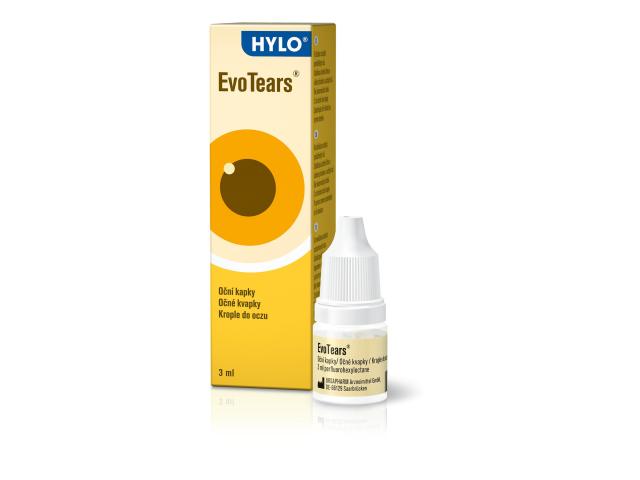Evotears interakcje ulotka krople do oczu - 3 ml