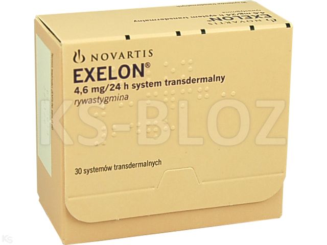 Exelon interakcje ulotka system transdermalny,plaster 4,6 mg/24h (9 mg) 30 sasz.