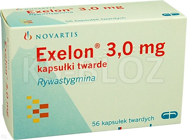 Exelon interakcje ulotka kapsułki twarde 3 mg 56 kaps. (blist.)