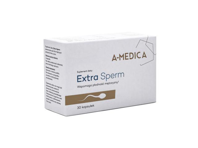 Extra Sperm interakcje ulotka kapsułki - 30 kaps.