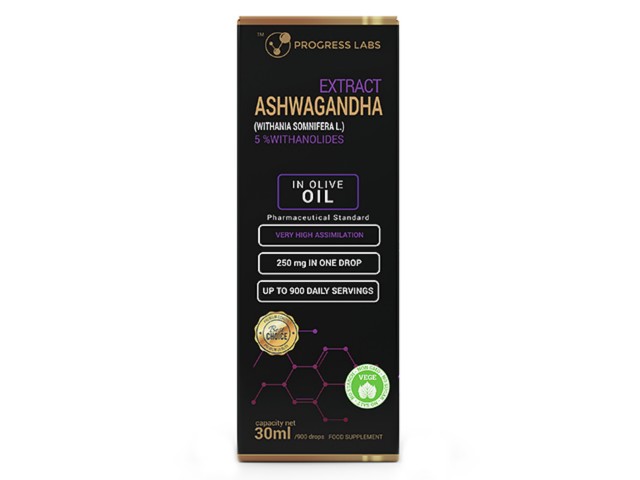 Extract Ashwagandha 5% Witanolidów interakcje ulotka krople - 30 ml