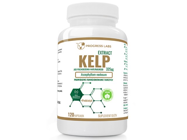 Extract Kelp Jod Pochodzenia Naturalnego 325mcg interakcje ulotka kapsułki  120 kaps.