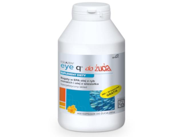 Eye Q interakcje ulotka kapsułki do żucia - 400 kaps.