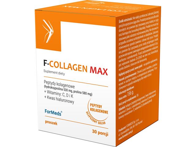 F-COLLAGEN MAX interakcje ulotka proszek - 156 g