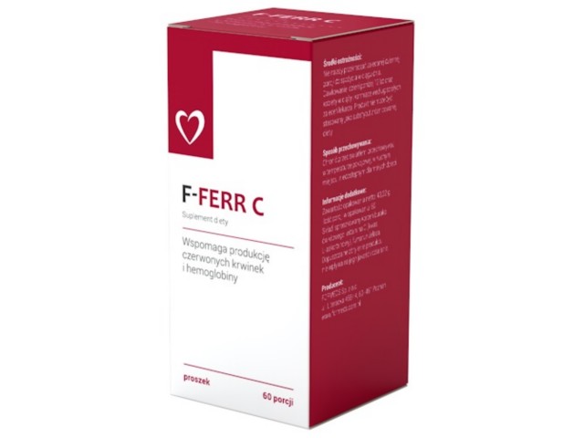 F-Ferr C interakcje ulotka proszek - 60 daw.