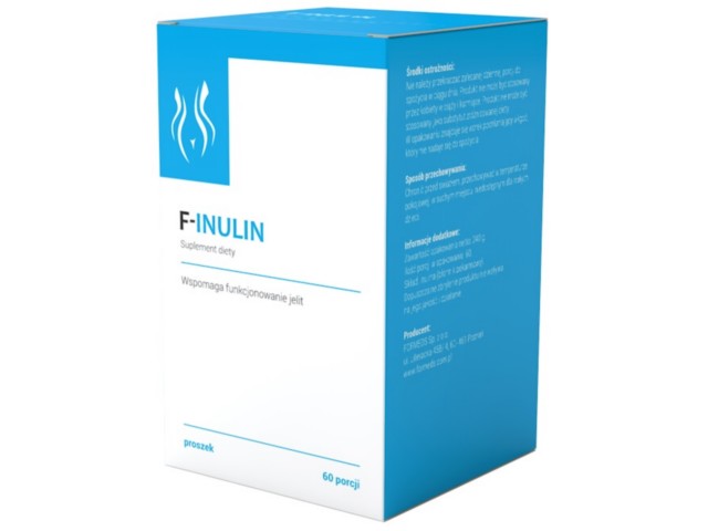 F-Inulin interakcje ulotka proszek - 60 daw.