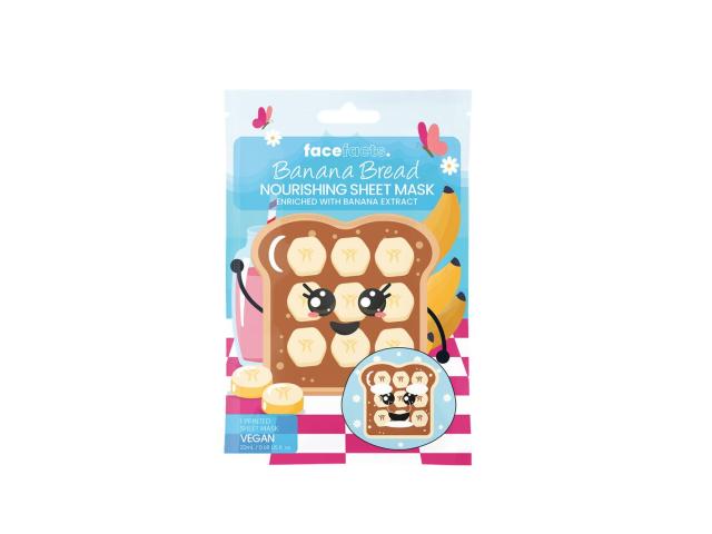 Face Facts Banana Bread Maseczka odżywcza w płachcie interakcje ulotka maseczka - 20 ml