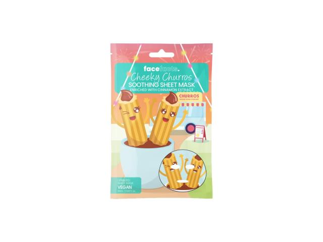 Face Facts Cheeky Churros Maska kojąca interakcje ulotka maseczka - 20 ml