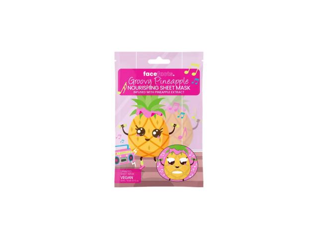 Face Facts Groovy Pineapple Maseczka w płachcie interakcje ulotka maseczka - 20 ml