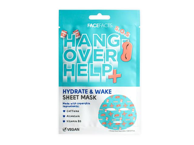 Face Facts Hangover Help Hydrate & Wake Maska w płachcie interakcje ulotka maseczka - 20 ml