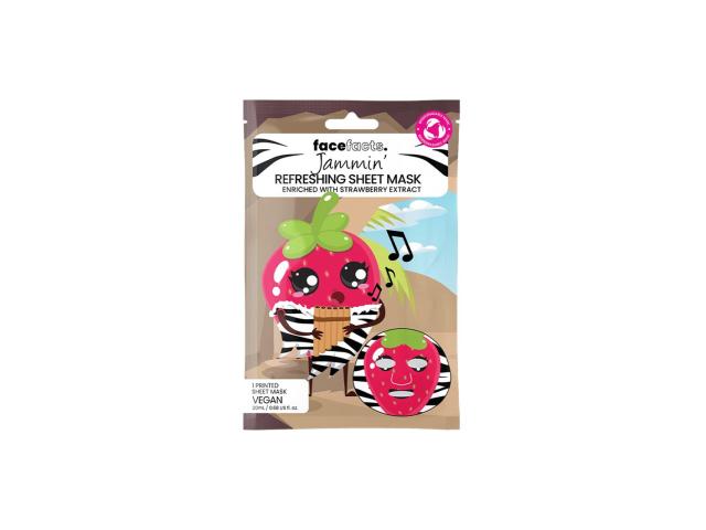 Face Facts Jammin Maska w płachcie interakcje ulotka maseczka - 20 ml