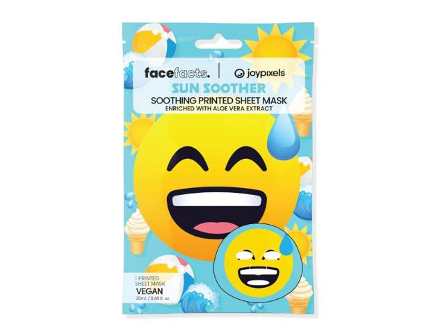 Face Facts JoyPixels Sun Soother Maseczka łagodząca w płachcie interakcje ulotka maseczka - 20 ml