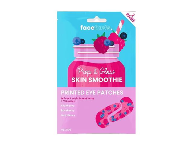 Face Facts Prep & Glow Skin Smoothie Płatki pod oczy interakcje ulotka płatki - 4 szt. (2 pary)