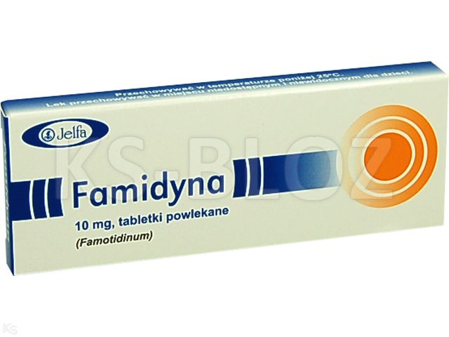 Famidyna interakcje ulotka tabletki powlekane 10 mg 