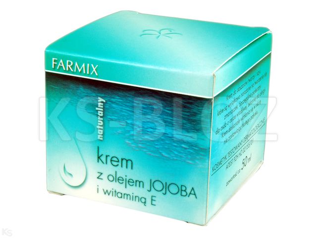 Farmix Krem jojoba + witamina E interakcje ulotka krem  50 ml