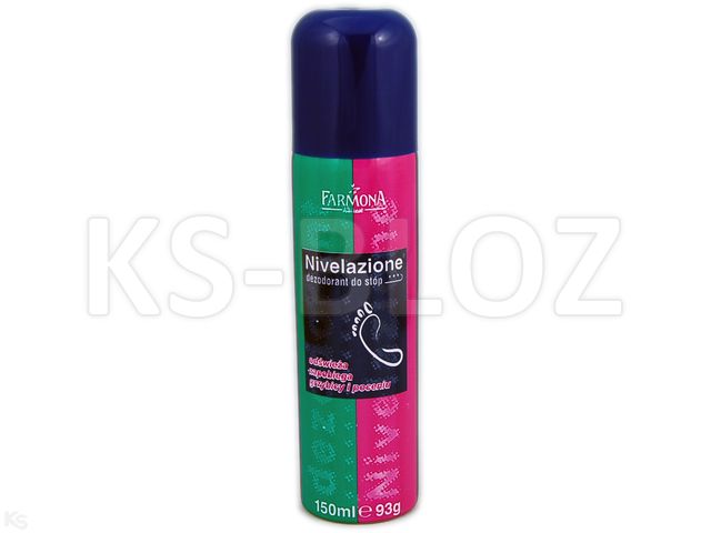 Farmona Nivelazione Dezodorant do stóp o skłonnościach do grzybicy interakcje ulotka spray  150 ml