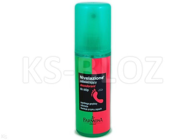 Farmona Nivelazione Dezodorant do stóp odświeżający interakcje ulotka   125 ml