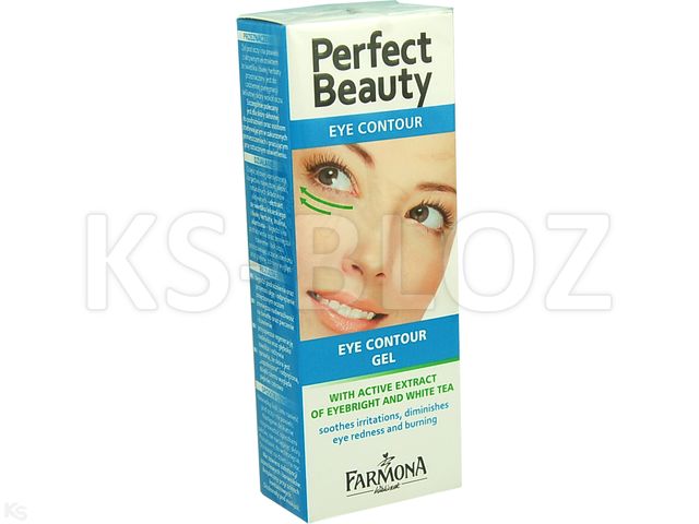 Farmona Perfect Beauty Żel pod oczy świetlik, biała herbata interakcje ulotka   15 ml