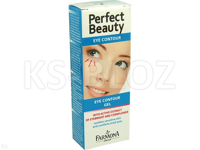 Farmona Perfect Beauty Żel pod oczy świetlik, bławatek interakcje ulotka żel - 15 ml