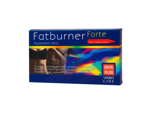 Fatburner Forte interakcje ulotka płyn  10 fiol. po 10 ml