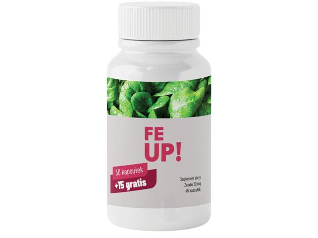 FE UP! interakcje ulotka kapsułki - 45 kaps. (30+15 kapsułek)