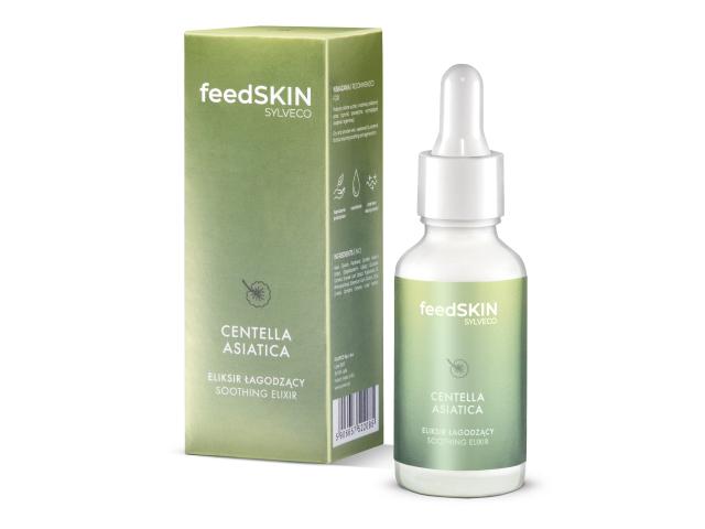 FeedSKIN Sylveco Centella Asiatica Eliksir łagodzący z wąkrotą azjatycką interakcje ulotka serum  30 ml