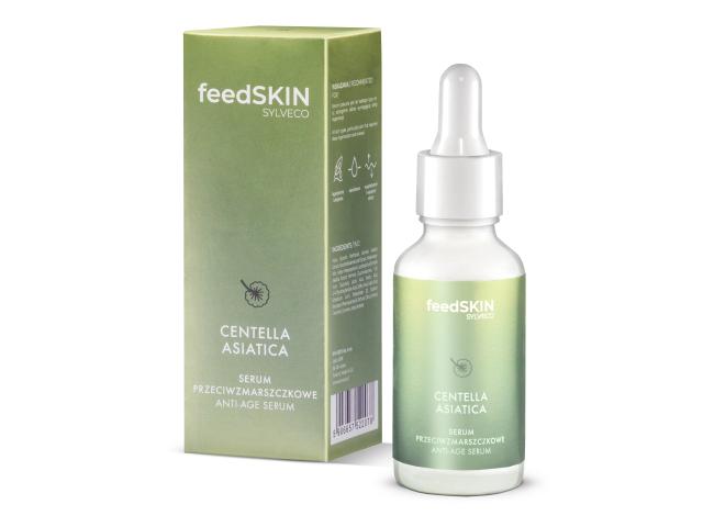 FeedSKIN Sylveco Centella Asiatica Serum anti-age z wąkrotą azjatycką interakcje ulotka serum  30 ml