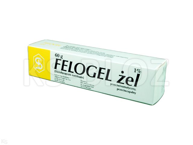 Felogel interakcje ulotka żel 10 mg/g 60 g