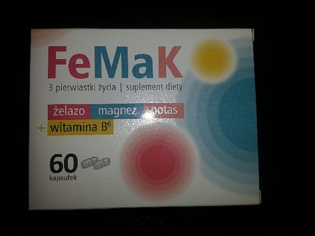 Femak interakcje ulotka kapsułki żelatynowe twarde - 60 kaps. (4 blist. po 15 kaps.)