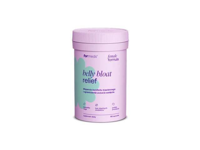 Female Formula Belly Bloat Relief interakcje ulotka kapsułki 60 kaps.