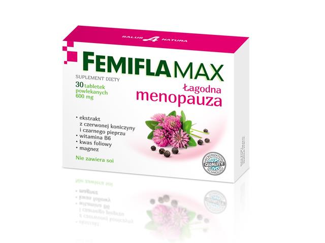 Femiflamax interakcje ulotka tabletki powlekane  30 tabl. (2 blist. po 15 tabl.)